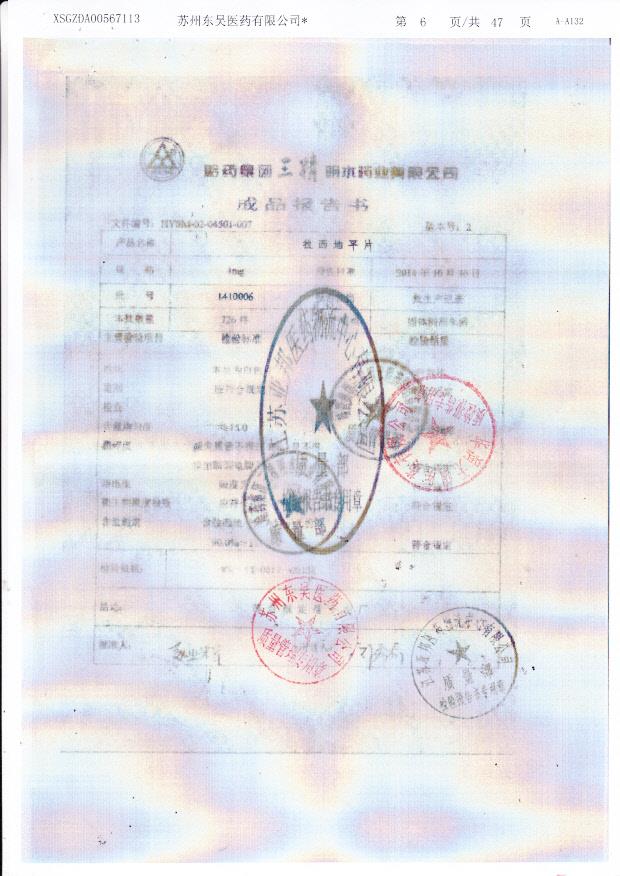 1410006拉西地平片