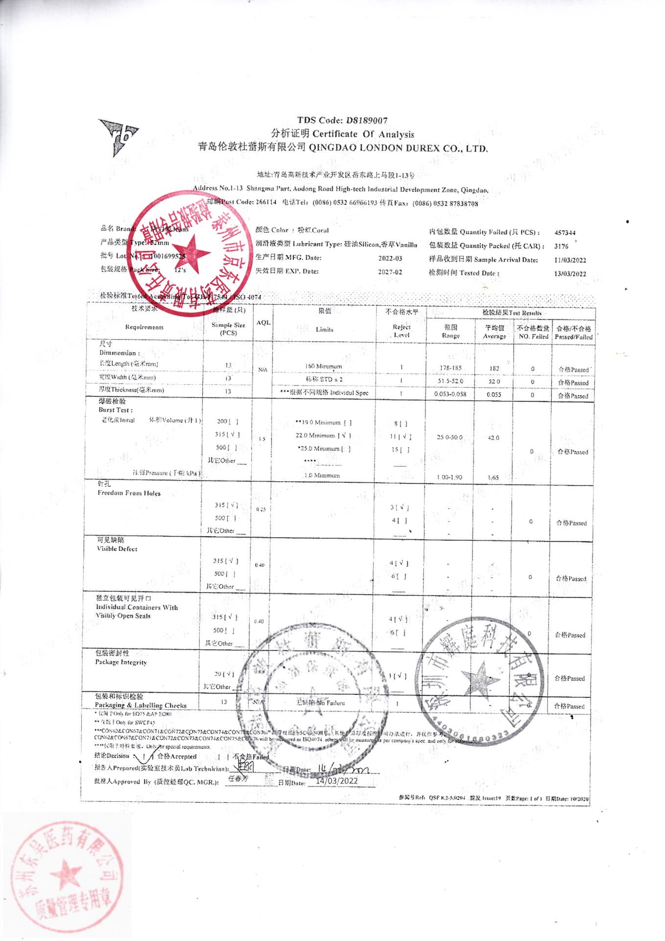 1001699525青岛天然橡胶乳避孕套2