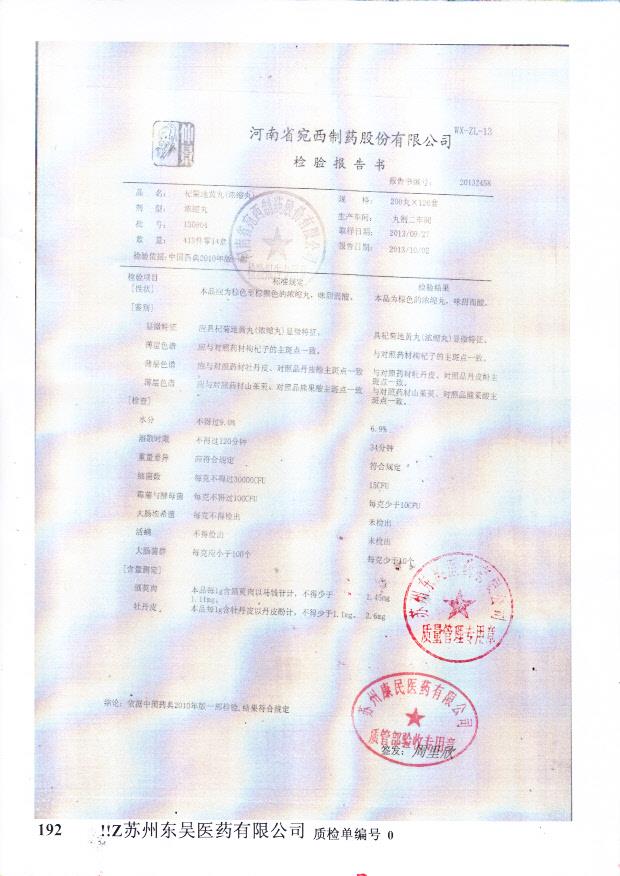 130904杞菊地黄丸