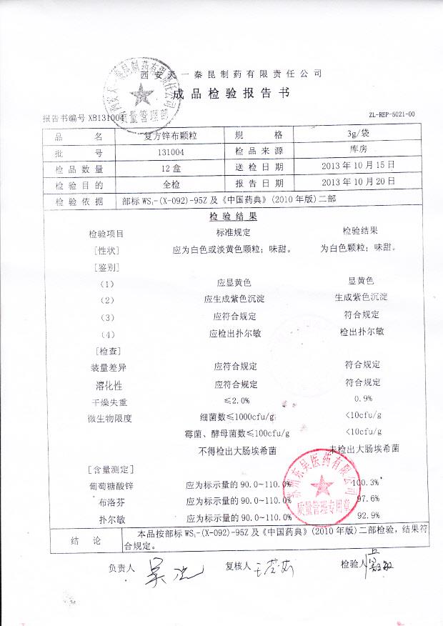 131004复方锌布颗粒