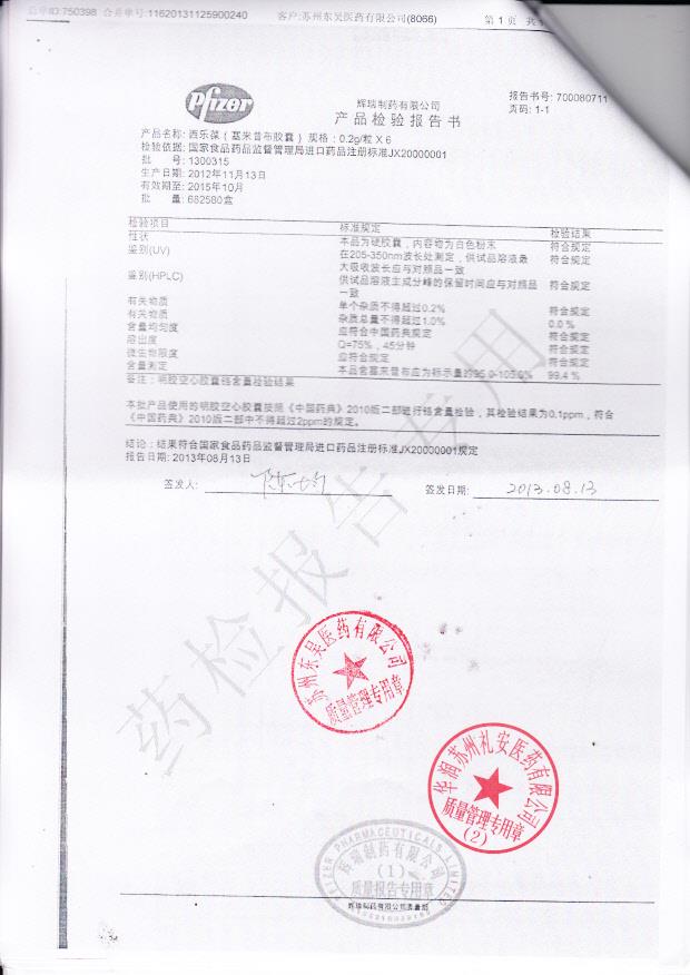 1300315塞来昔布胶囊