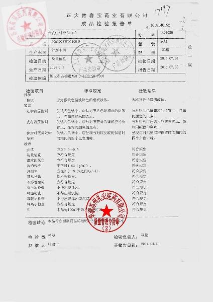 1407036参麦注射液2