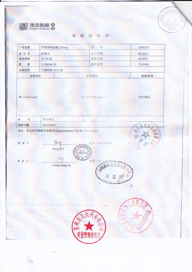 1209223阿莫西林胶囊5