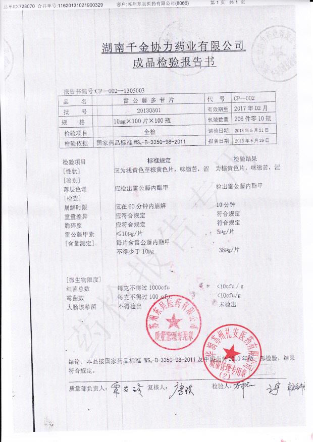 20130501雷公藤多苷片