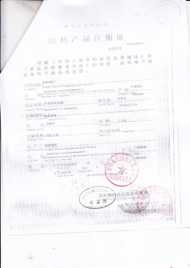1210223阿莫西林胶囊4