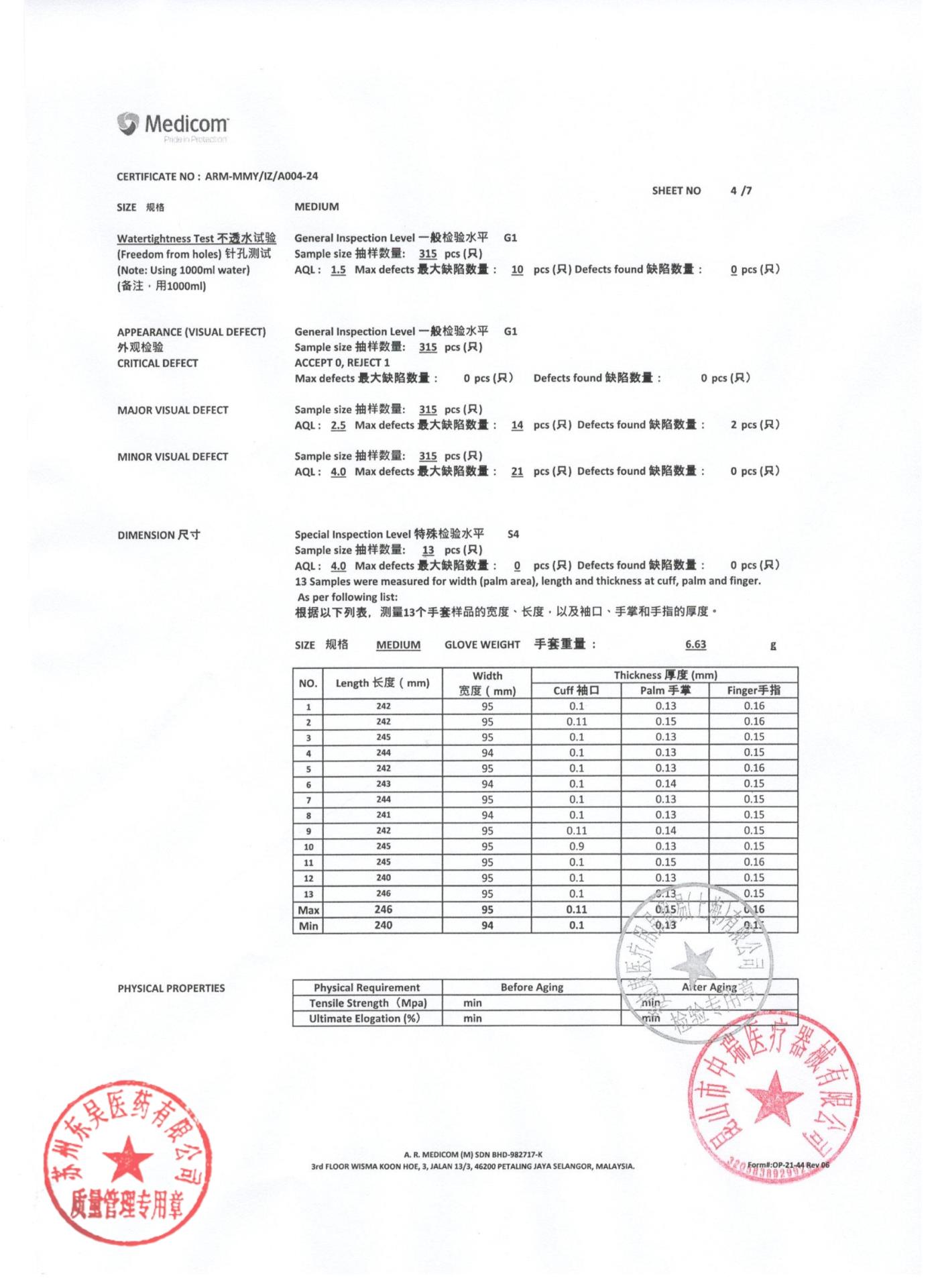 5113006387医用检查手套4