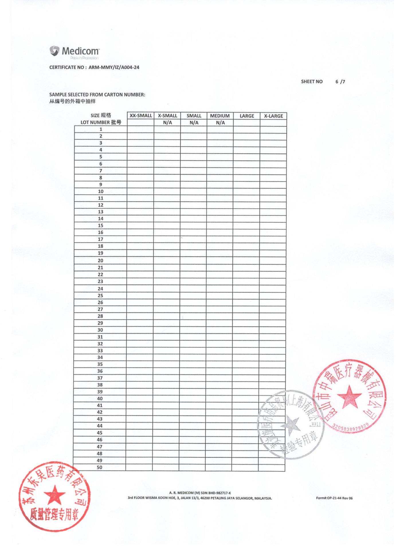 5113006387医用检查手套6