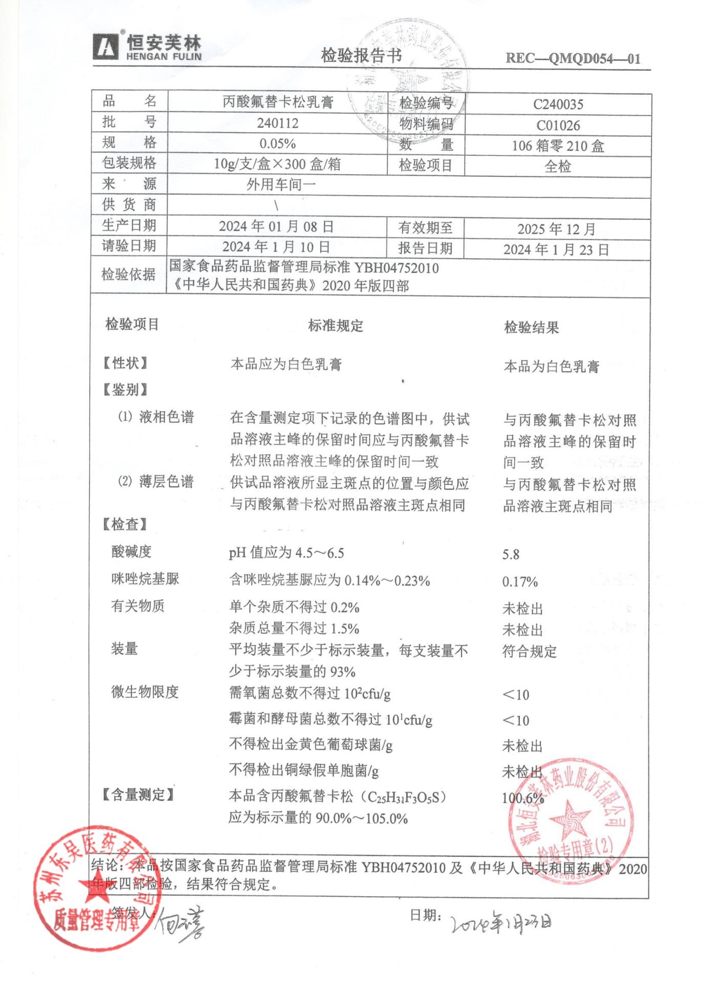 240112丙酸氟替卡松乳膏