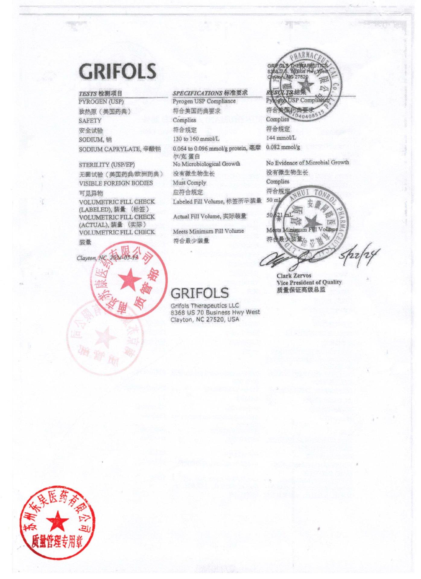 A03H128283人血白蛋白4