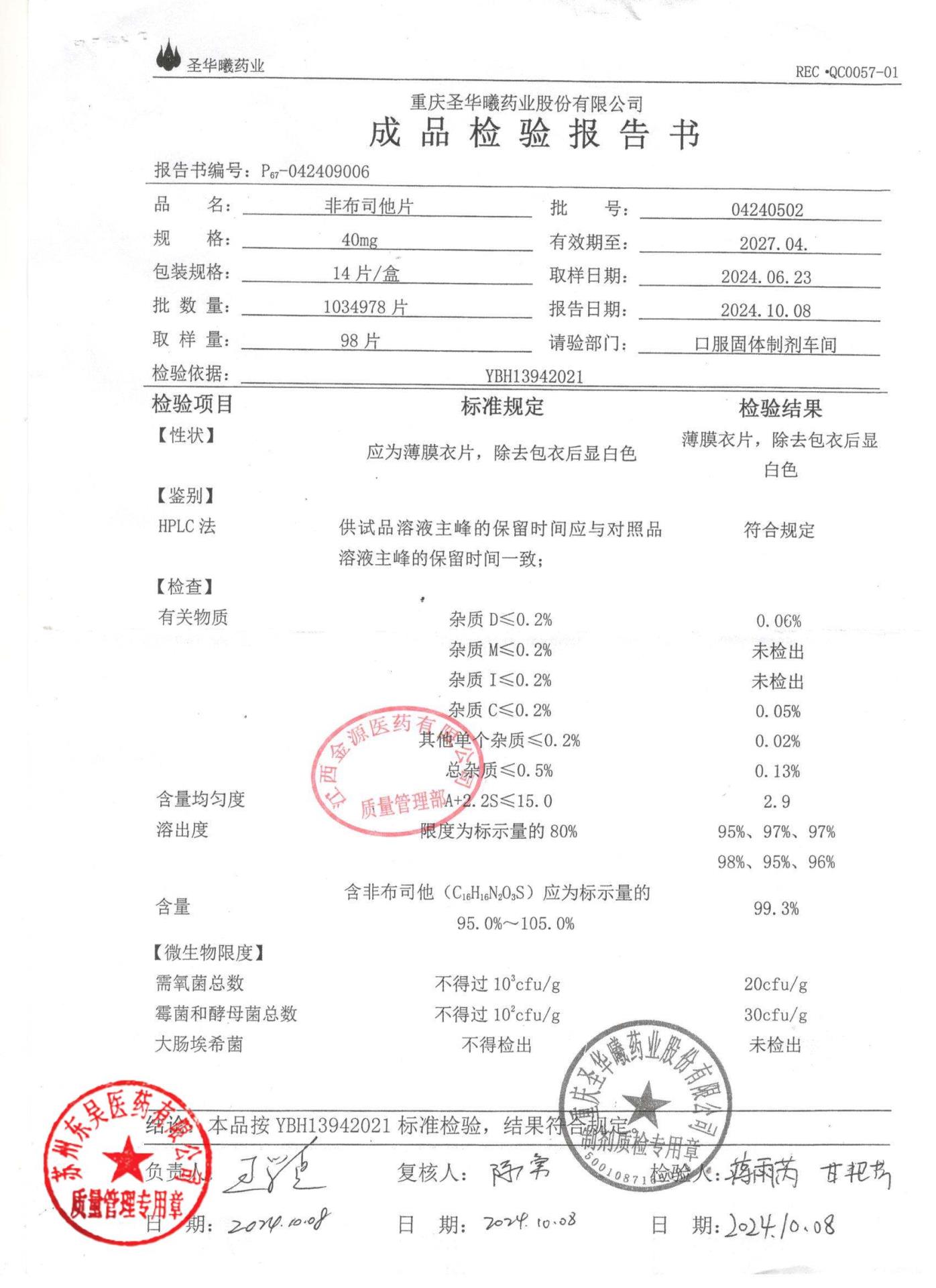 04240502非布司他片