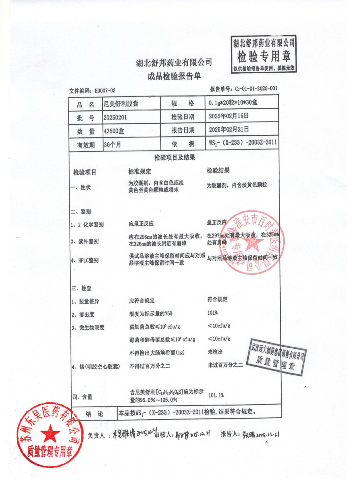 20250201尼美舒利胶囊