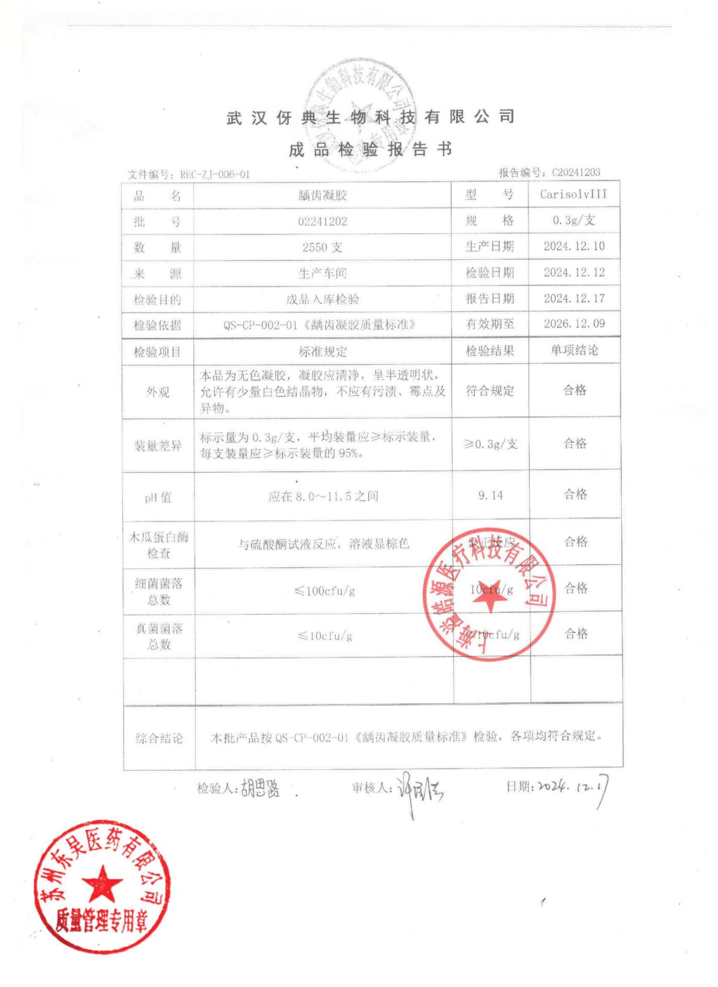 02241202龋齿凝胶