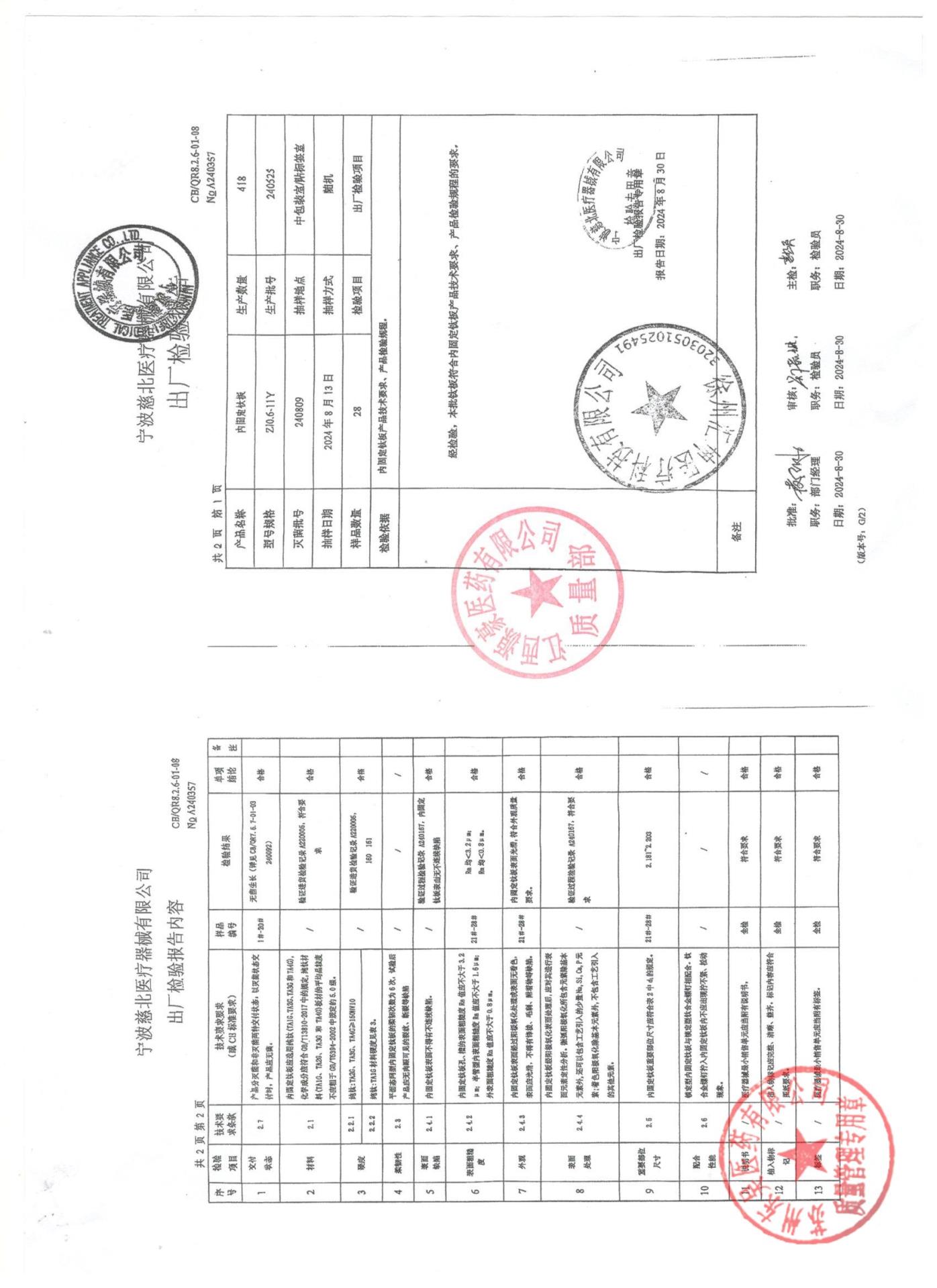 240525内固定钛板