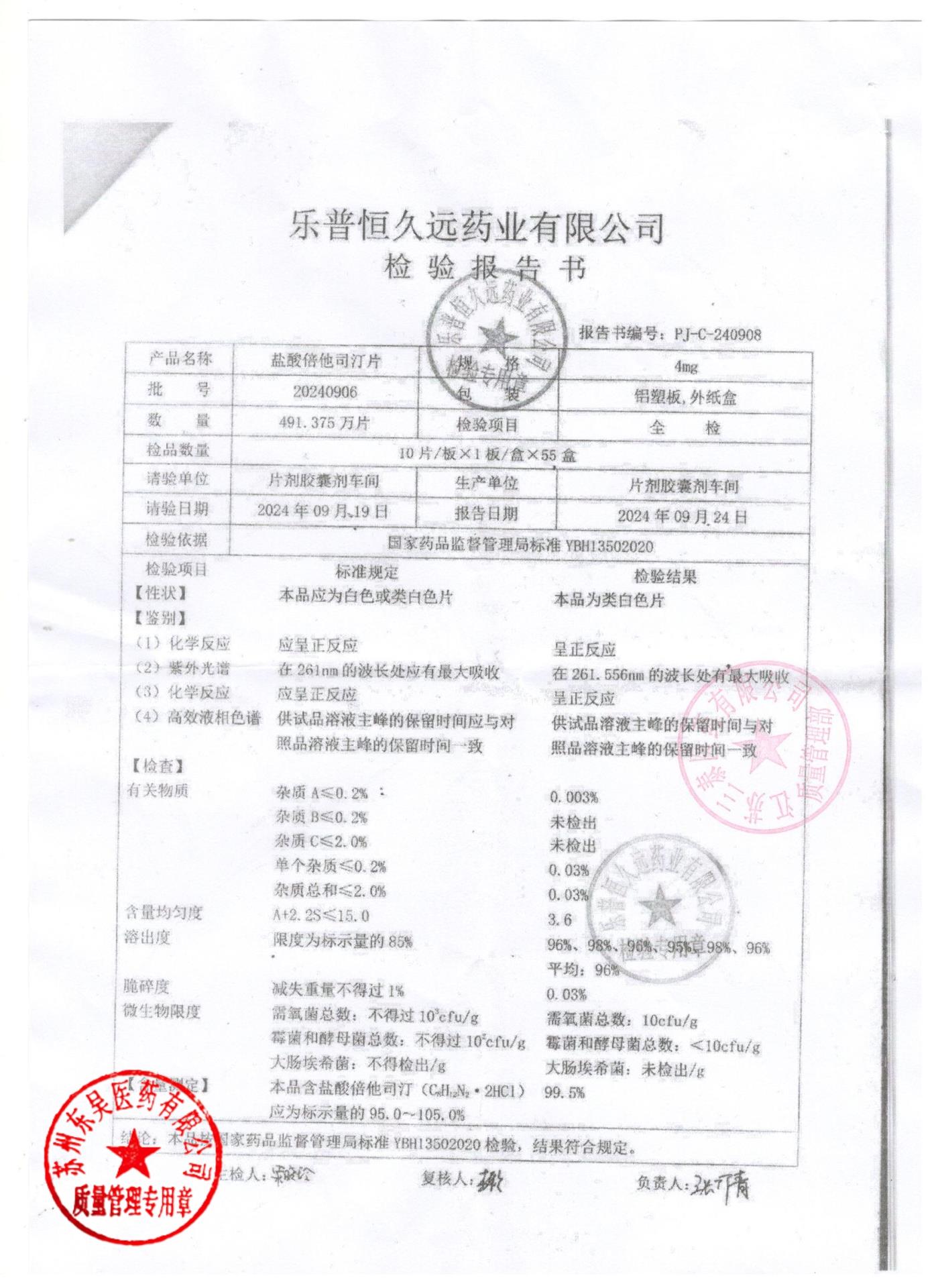 20240906盐酸倍他司汀片