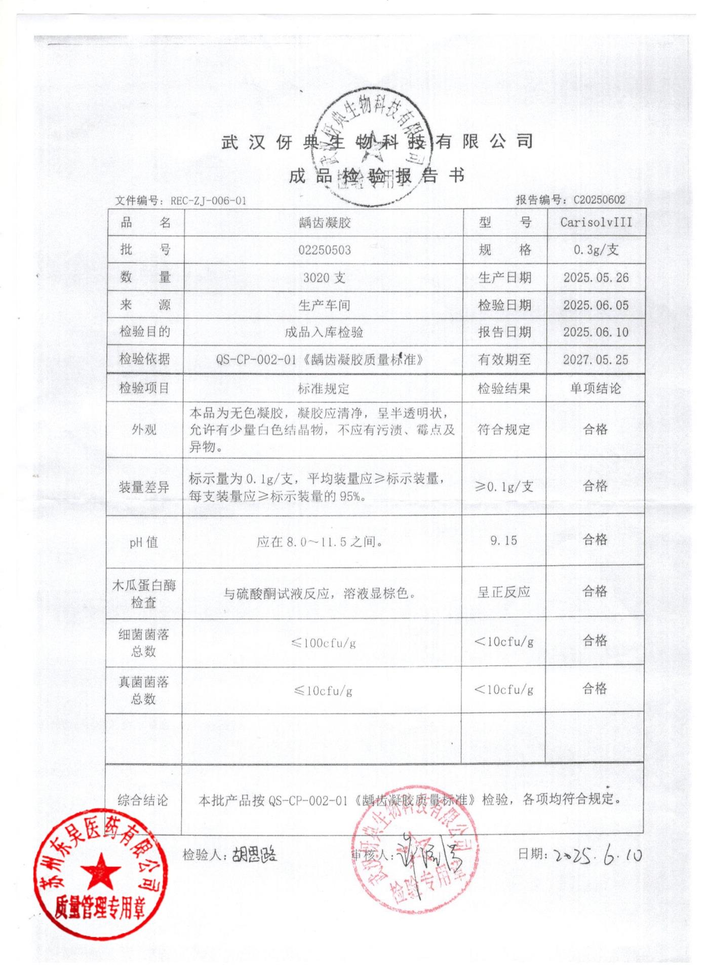 02250503龋齿凝胶