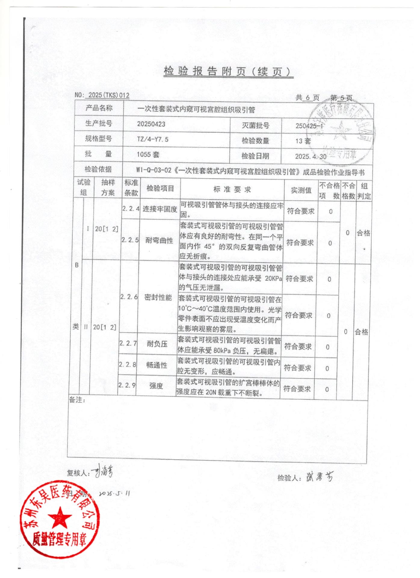 20250423一次性套装式内窥可视宫腔组织吸引管5