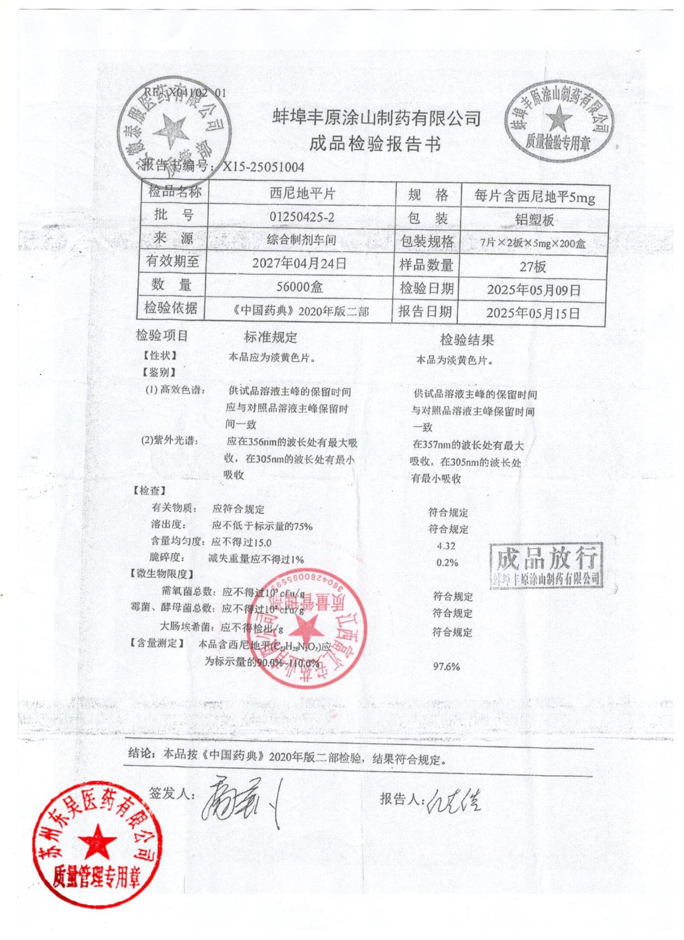 01250425-2西尼地平片