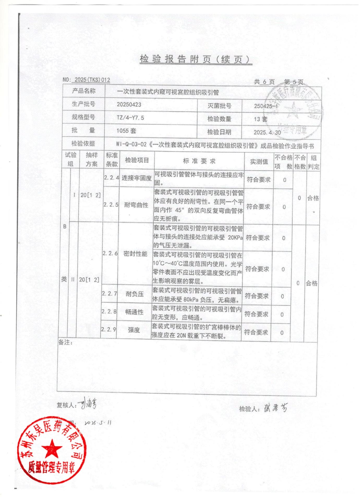 20250423一次性套装式内窥可视宫腔组织吸引管5