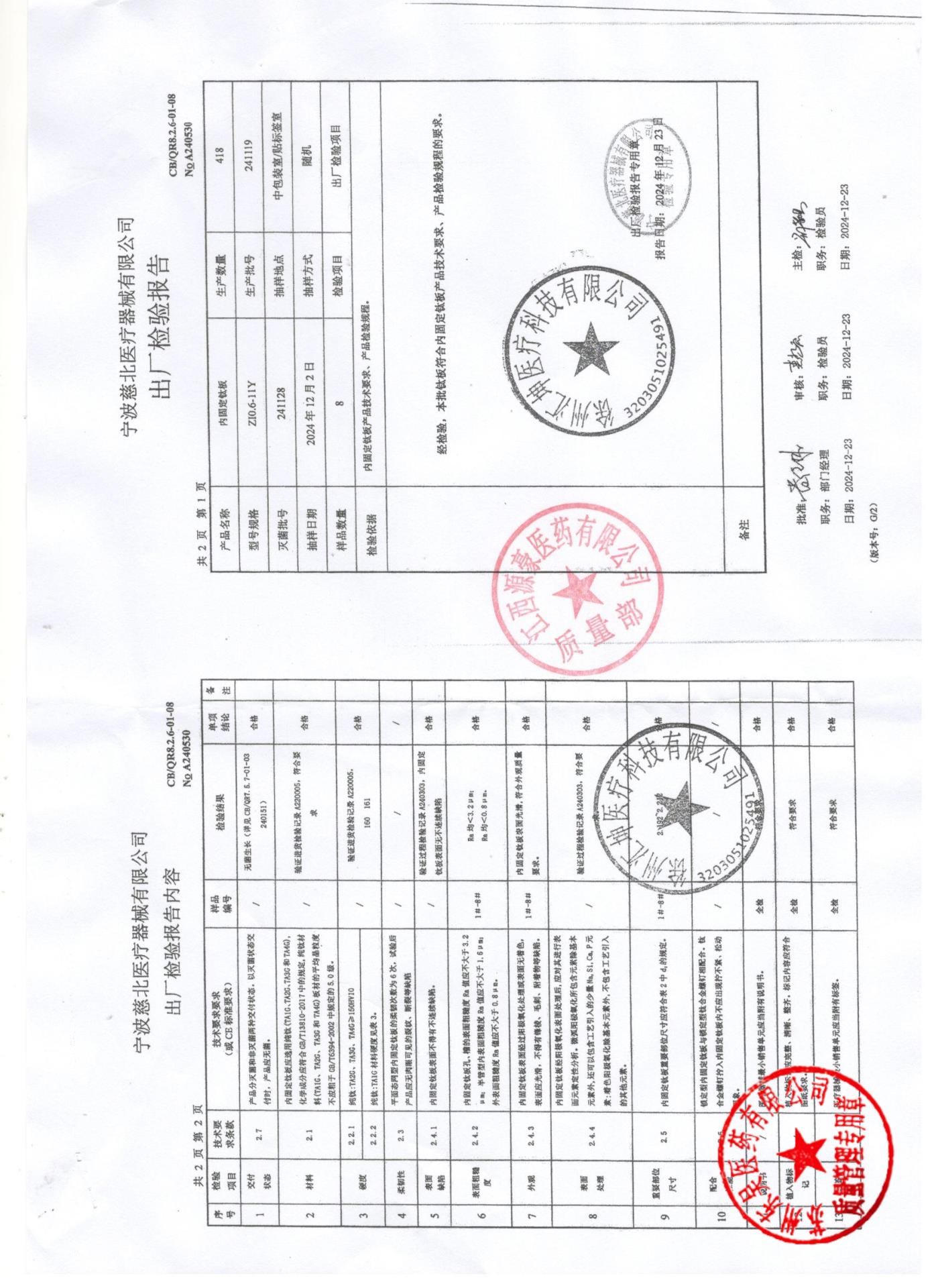241119内固定钛板
