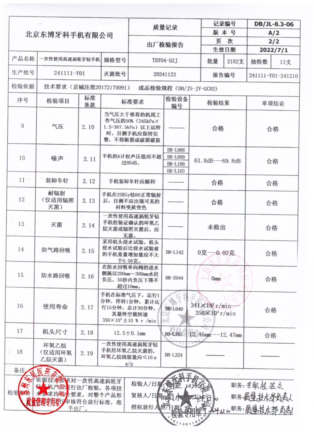 241111-Y01一次性使用高速涡轮牙钻手机2